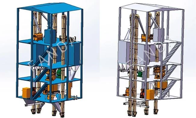 5ton poultry feed line6