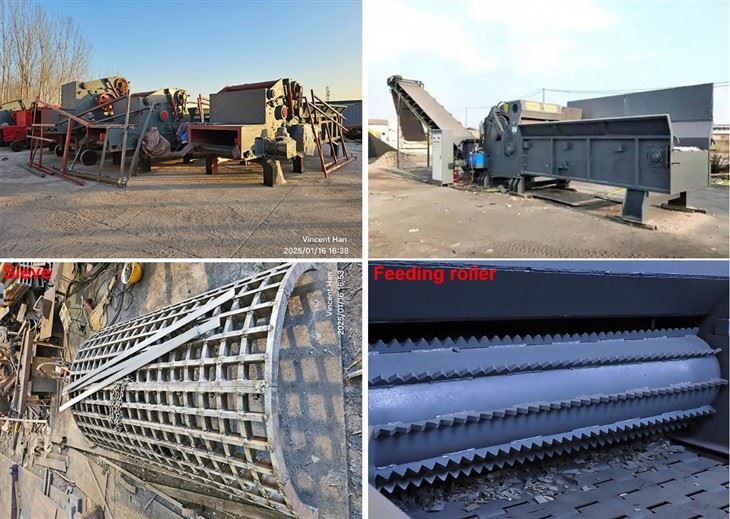 Comprehensive Wood Crusher Machine Wood Chipper Shredder Machine For Making Chips